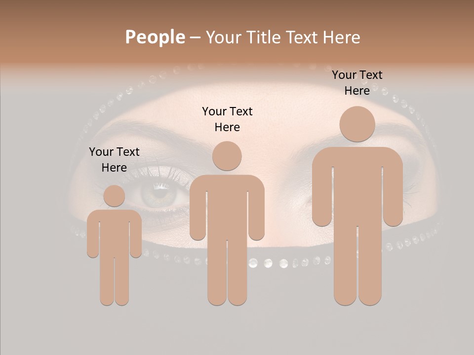 Chair Toon Board PowerPoint Template