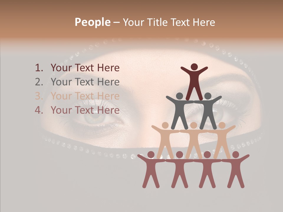 Chair Toon Board PowerPoint Template