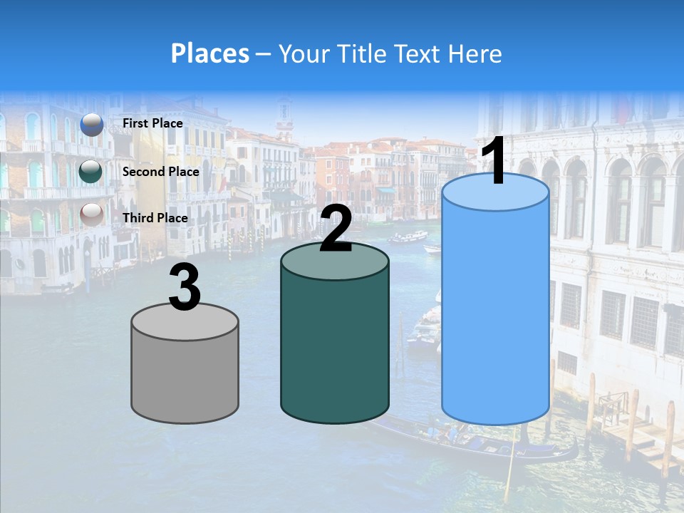 Vaporetto River Residence PowerPoint Template