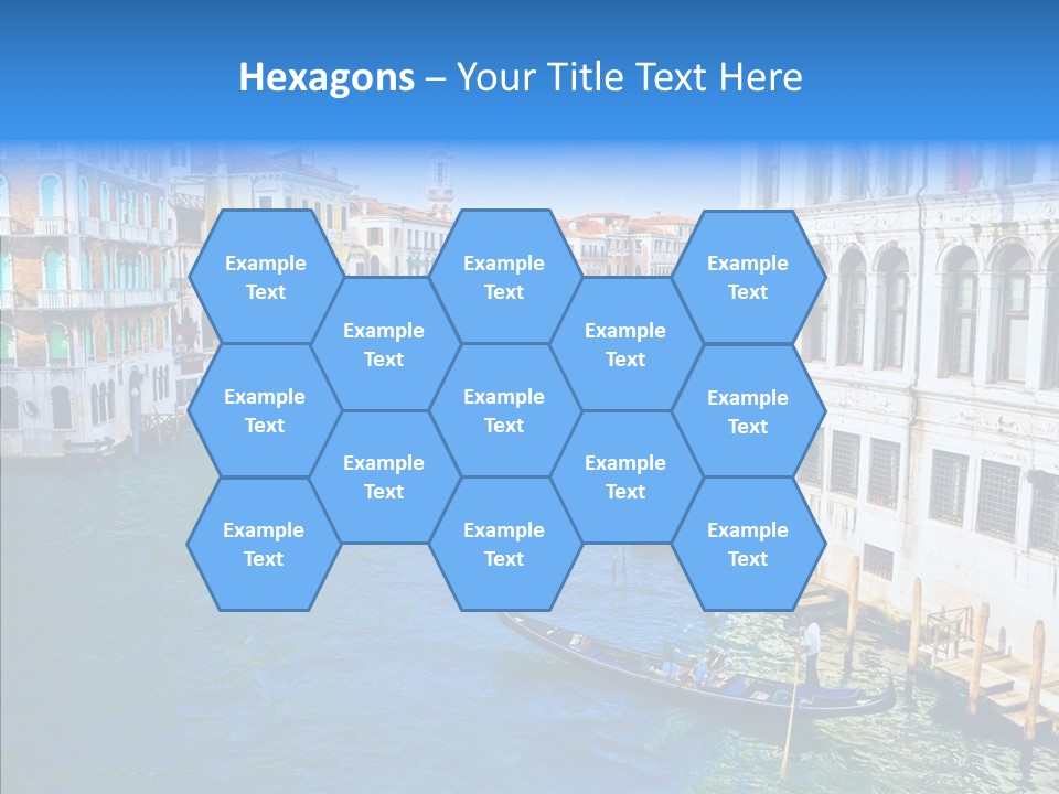 Vaporetto River Residence PowerPoint Template