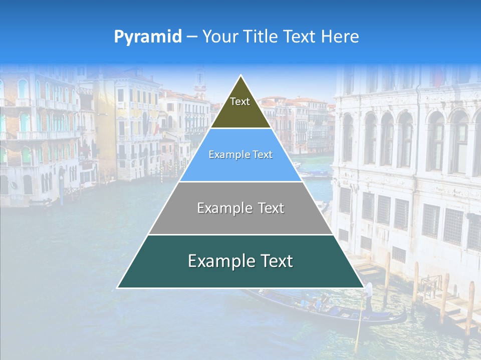 Vaporetto River Residence PowerPoint Template