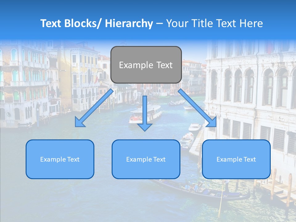 Vaporetto River Residence PowerPoint Template