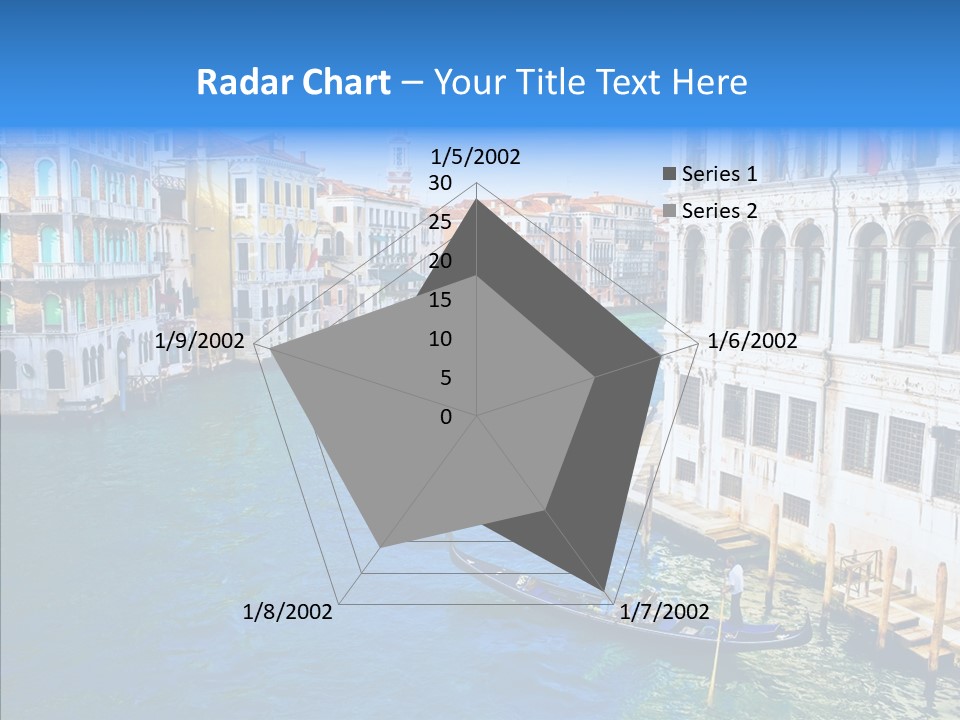 Vaporetto River Residence PowerPoint Template