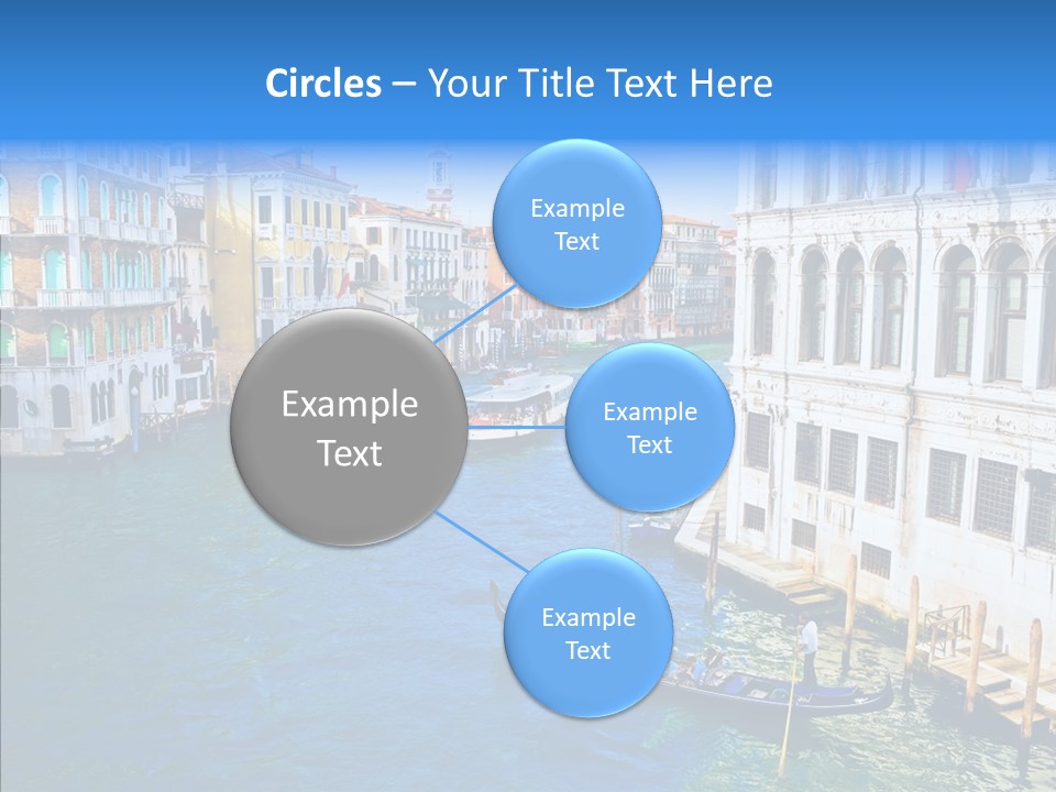 Vaporetto River Residence PowerPoint Template