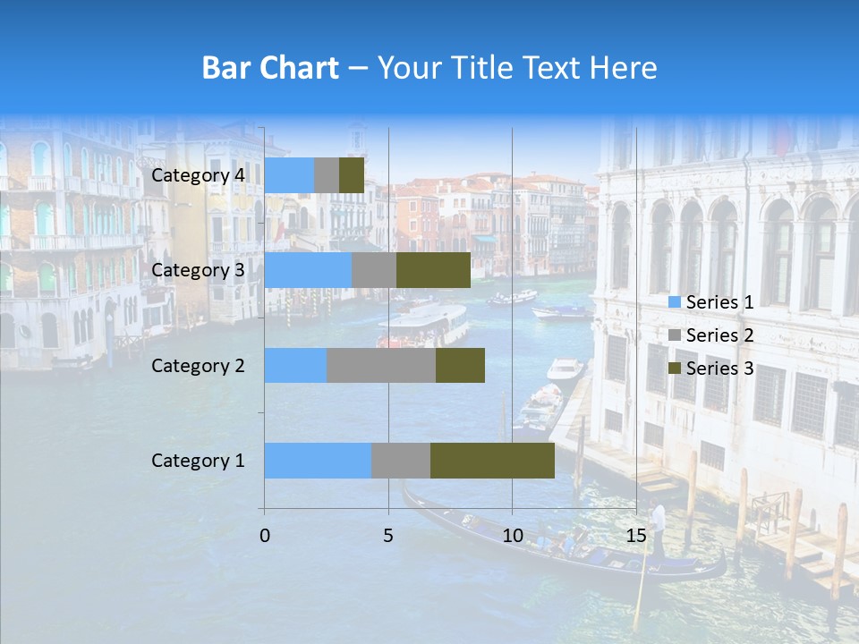 Vaporetto River Residence PowerPoint Template