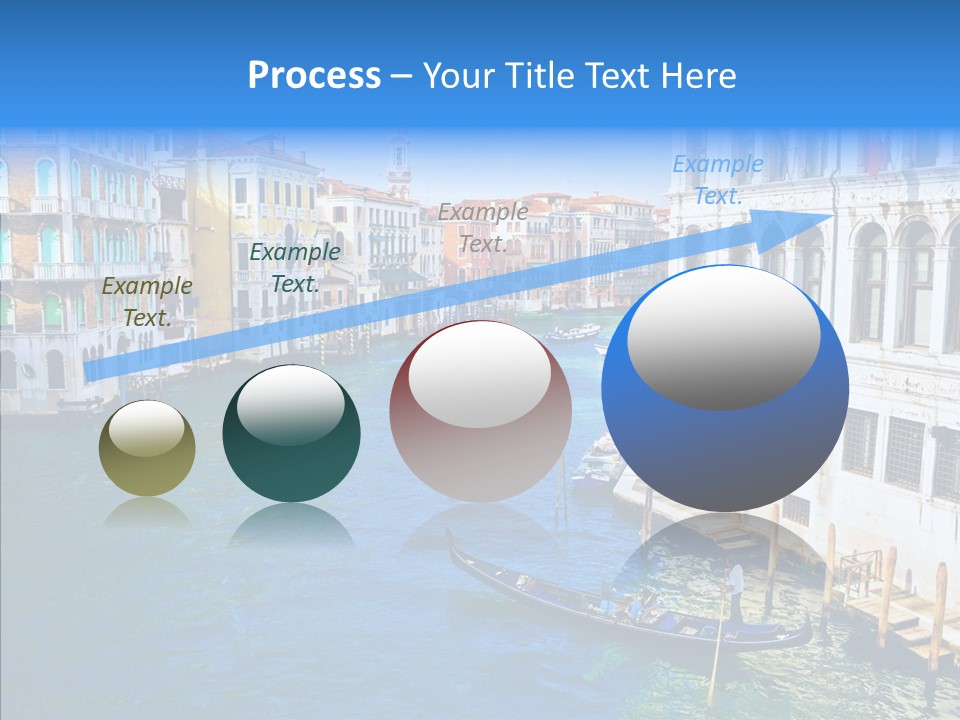 Vaporetto River Residence PowerPoint Template