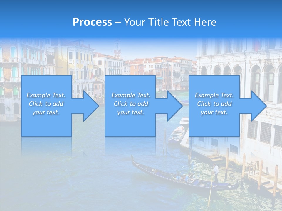 Vaporetto River Residence PowerPoint Template