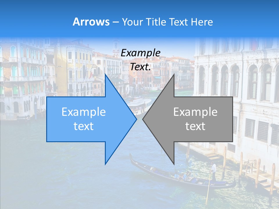 Vaporetto River Residence PowerPoint Template