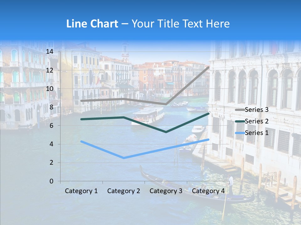 Vaporetto River Residence PowerPoint Template