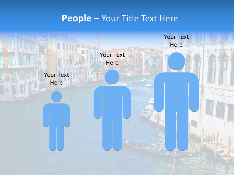 Vaporetto River Residence PowerPoint Template