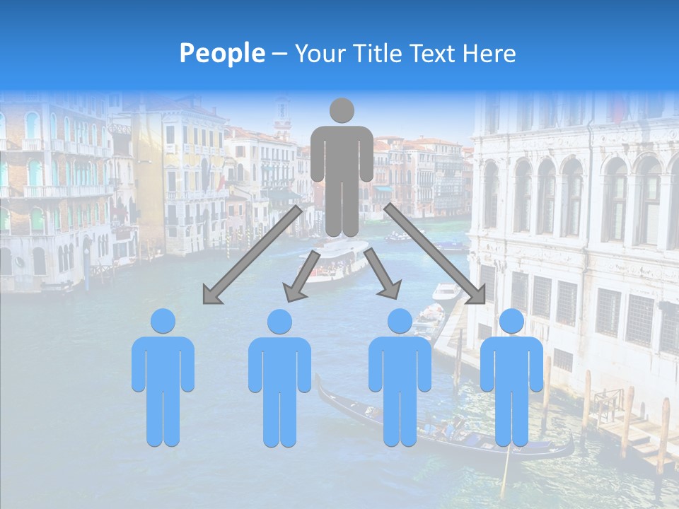 Vaporetto River Residence PowerPoint Template