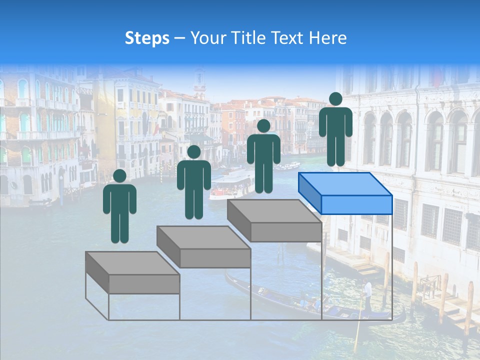 Vaporetto River Residence PowerPoint Template