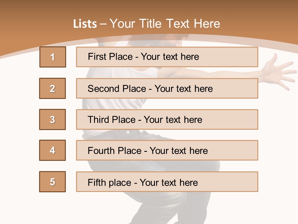 Motion Style Performer PowerPoint Template