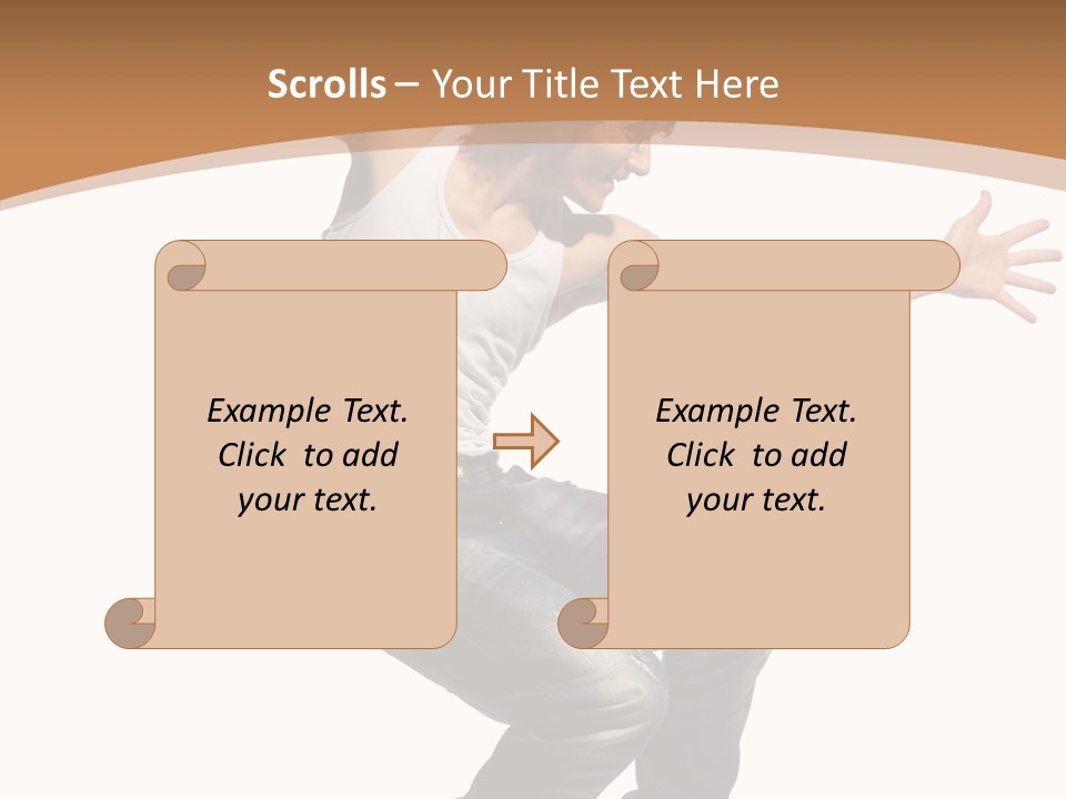 Motion Style Performer PowerPoint Template