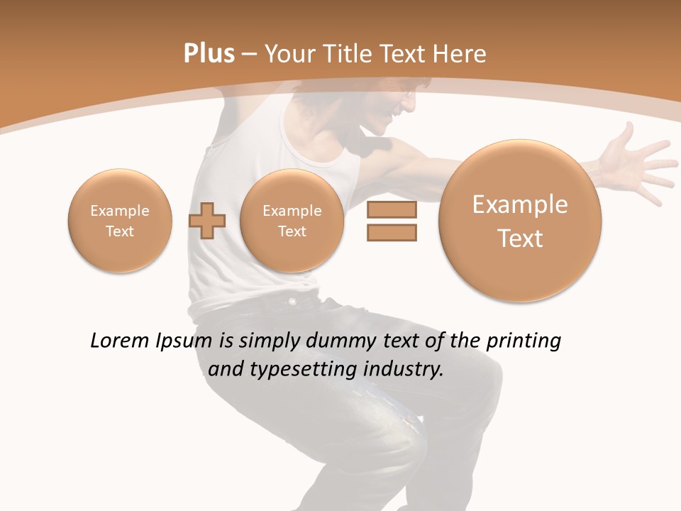 Motion Style Performer PowerPoint Template