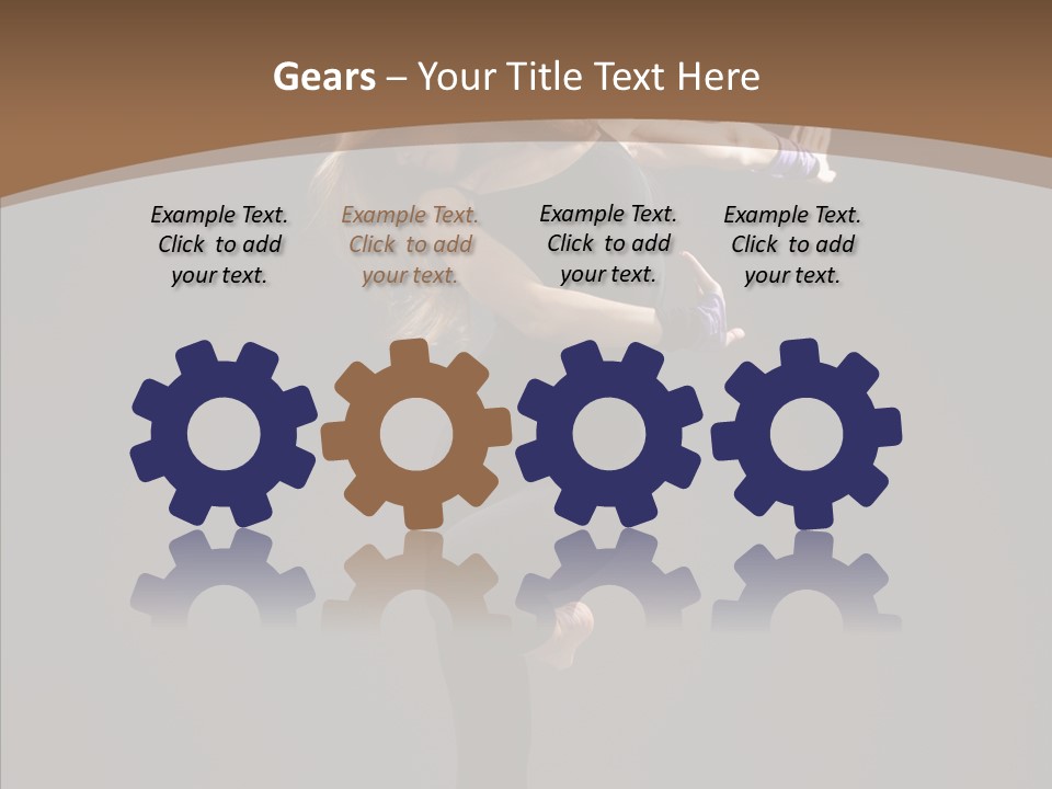 Acrobat Fashion Sport PowerPoint Template