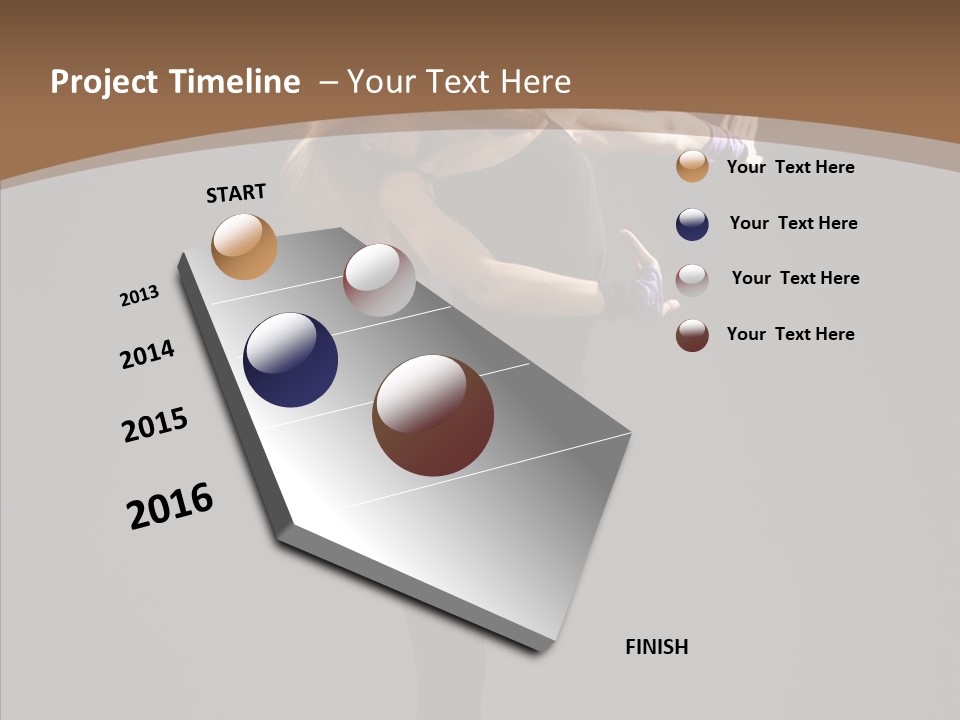 Acrobat Fashion Sport PowerPoint Template