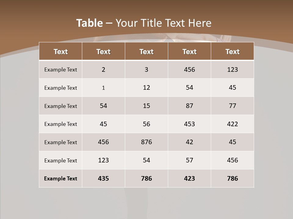 Acrobat Fashion Sport PowerPoint Template