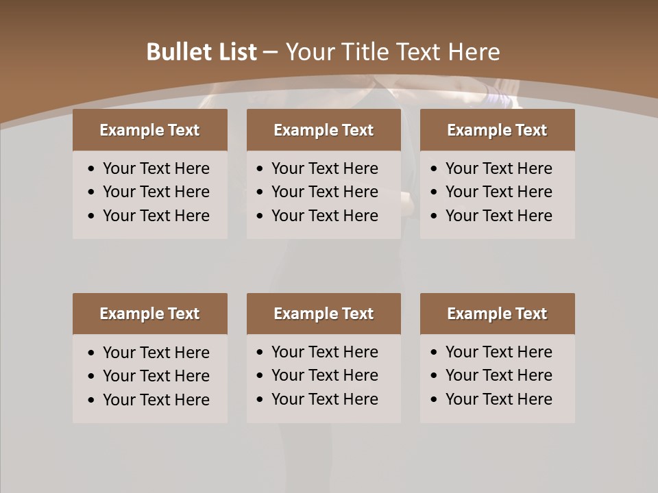 Acrobat Fashion Sport PowerPoint Template