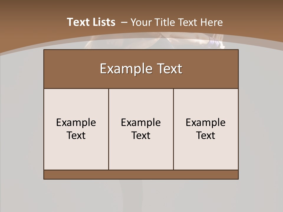 Acrobat Fashion Sport PowerPoint Template