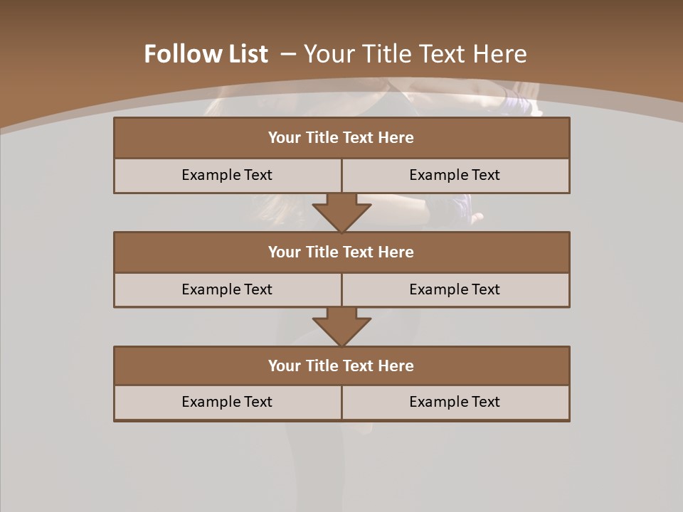 Acrobat Fashion Sport PowerPoint Template