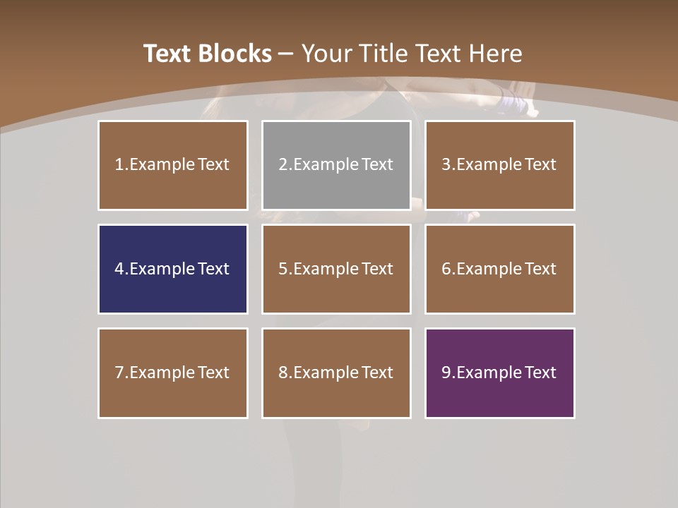 Acrobat Fashion Sport PowerPoint Template