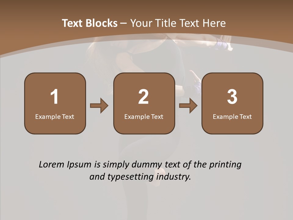 Acrobat Fashion Sport PowerPoint Template