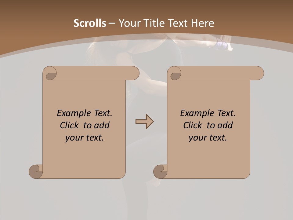 Acrobat Fashion Sport PowerPoint Template