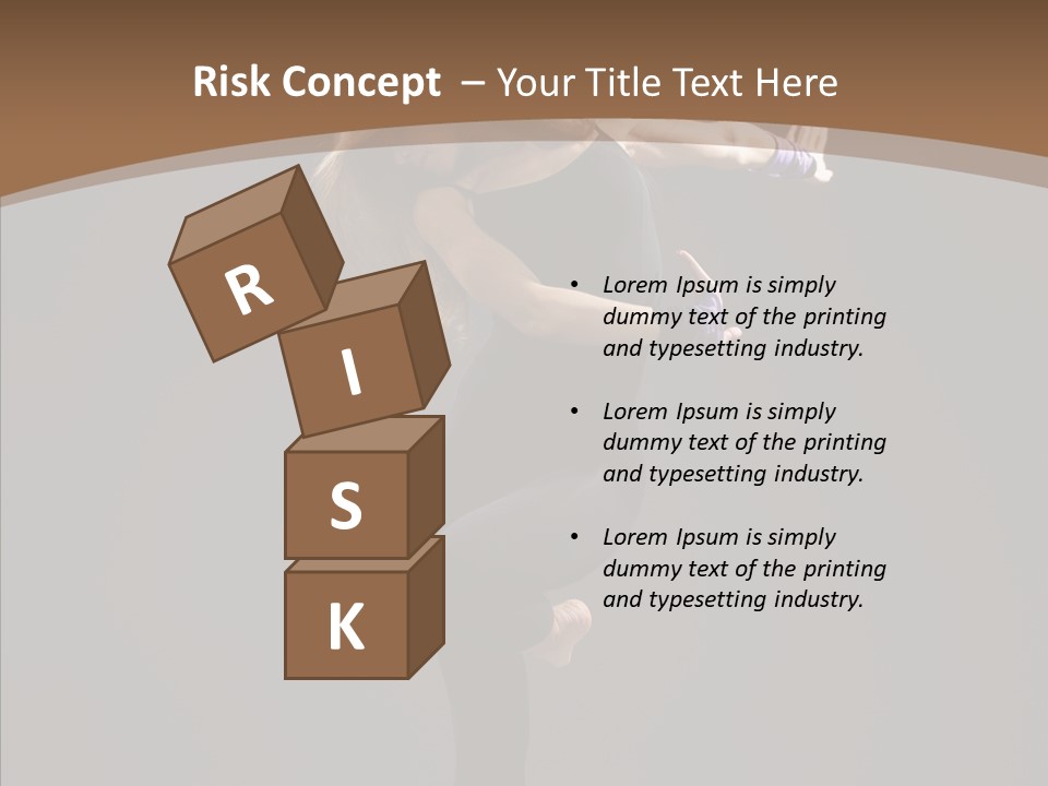 Acrobat Fashion Sport PowerPoint Template