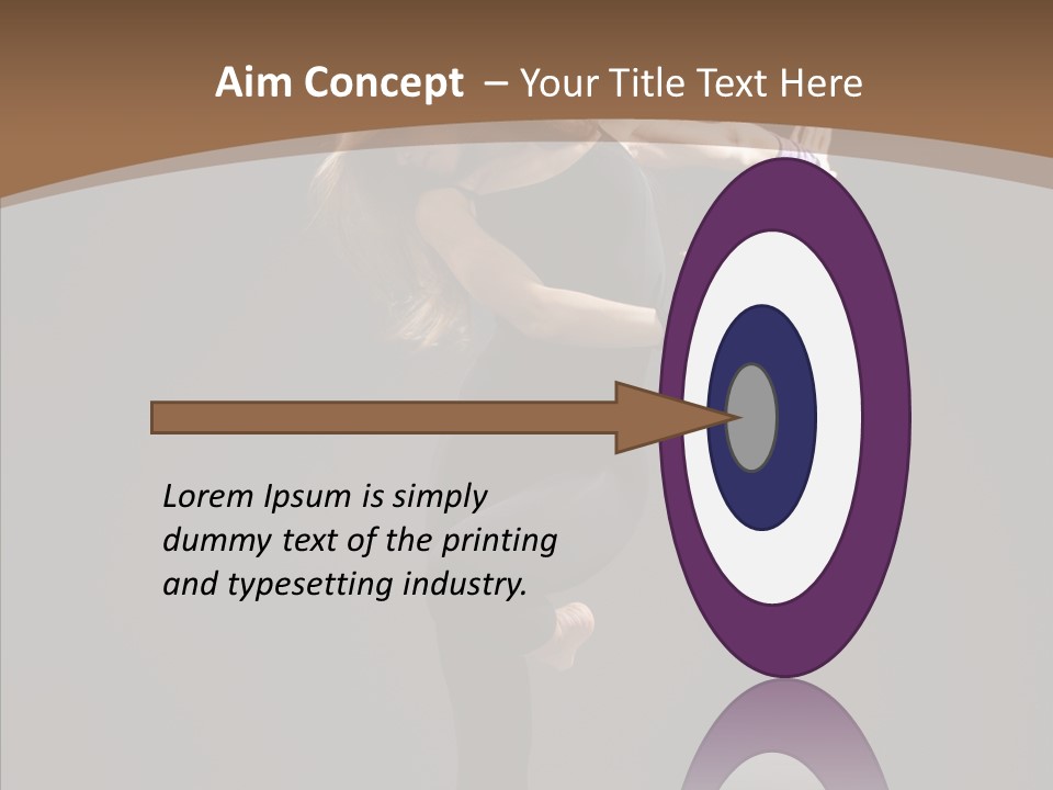 Acrobat Fashion Sport PowerPoint Template