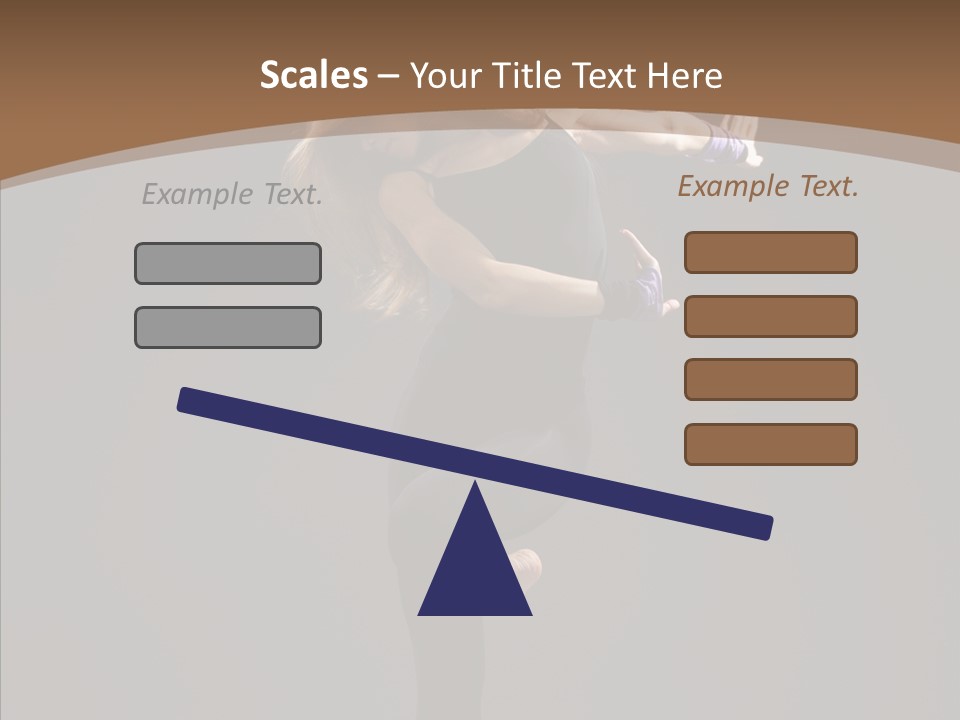 Acrobat Fashion Sport PowerPoint Template
