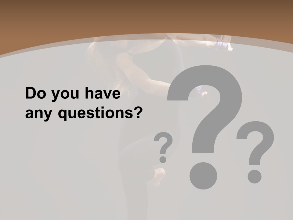 Acrobat Fashion Sport PowerPoint Template