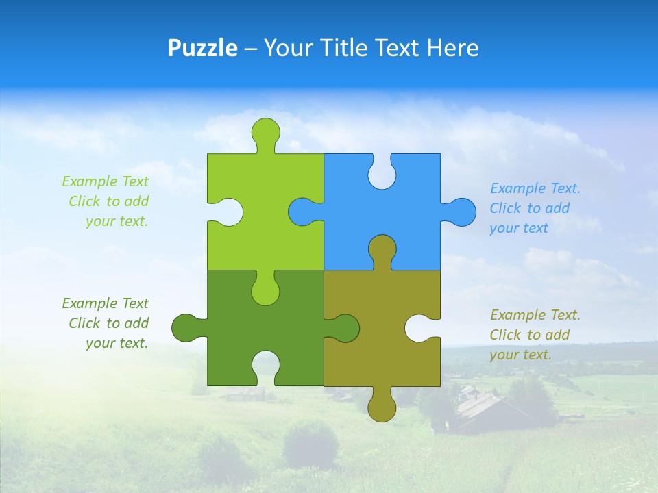 Nature Fresh Spring PowerPoint Template