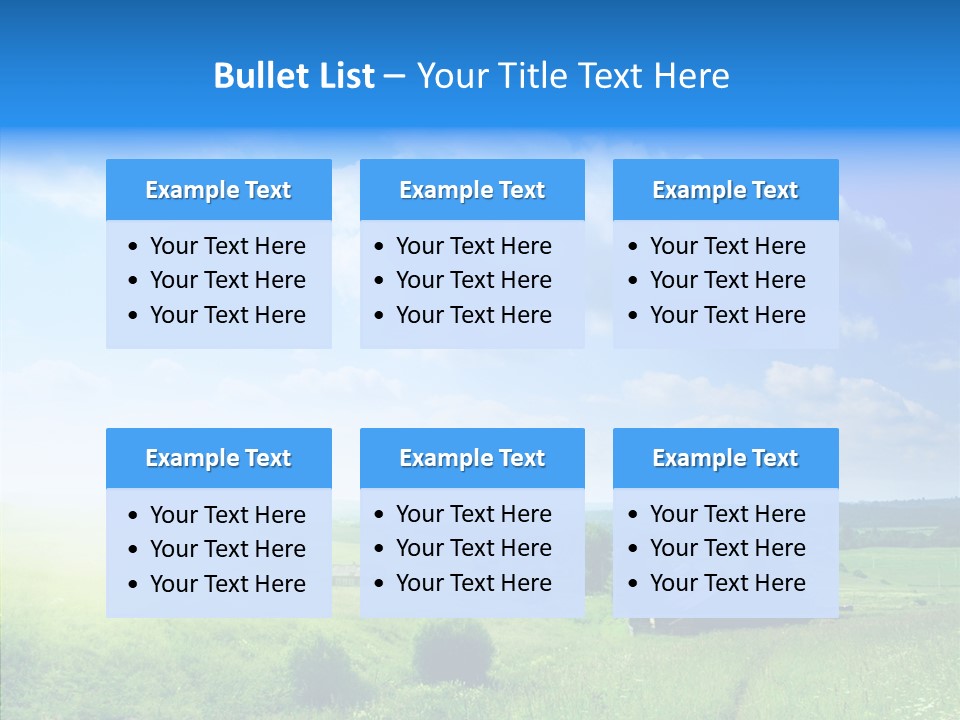 Nature Fresh Spring PowerPoint Template