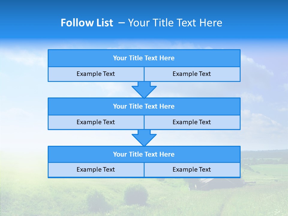 Nature Fresh Spring PowerPoint Template