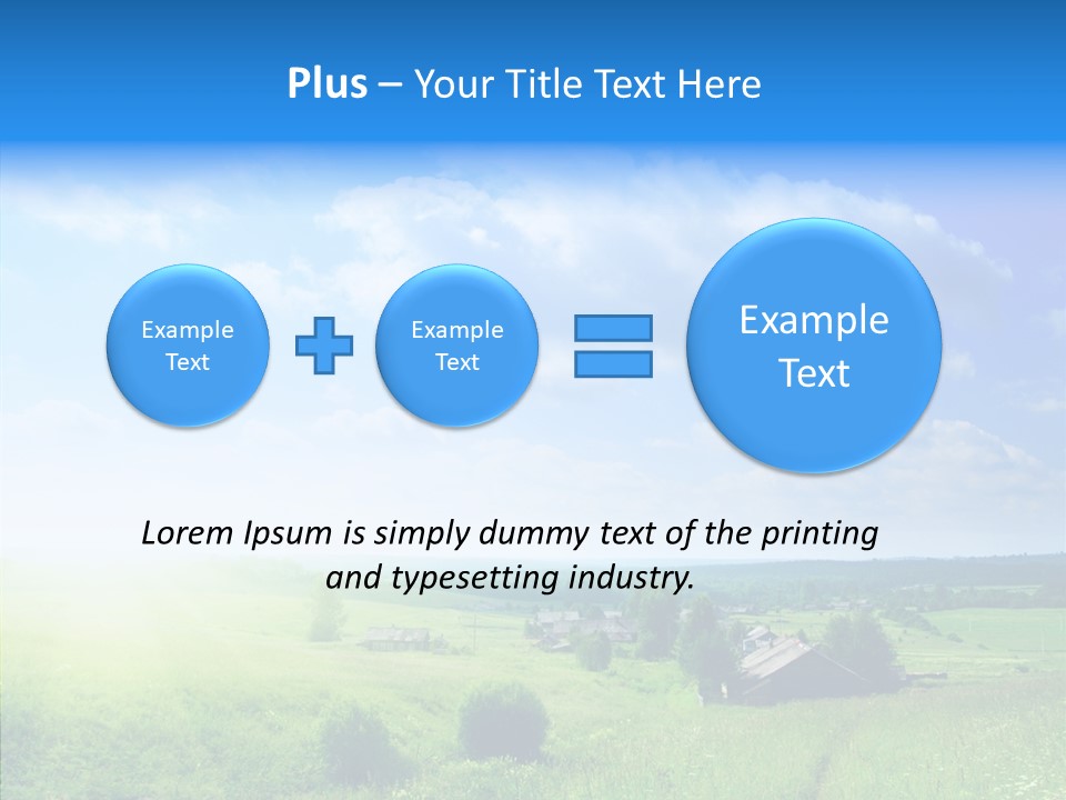 Nature Fresh Spring PowerPoint Template