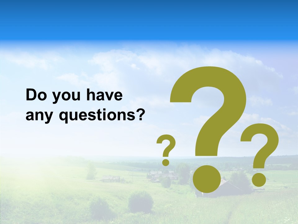 Nature Fresh Spring PowerPoint Template