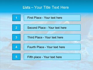 Flipper Dolphin Water PowerPoint Template