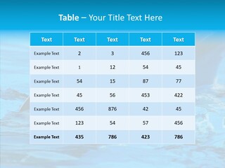 Flipper Dolphin Water PowerPoint Template