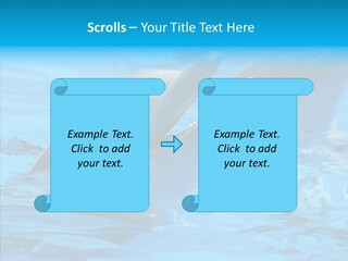 Flipper Dolphin Water PowerPoint Template