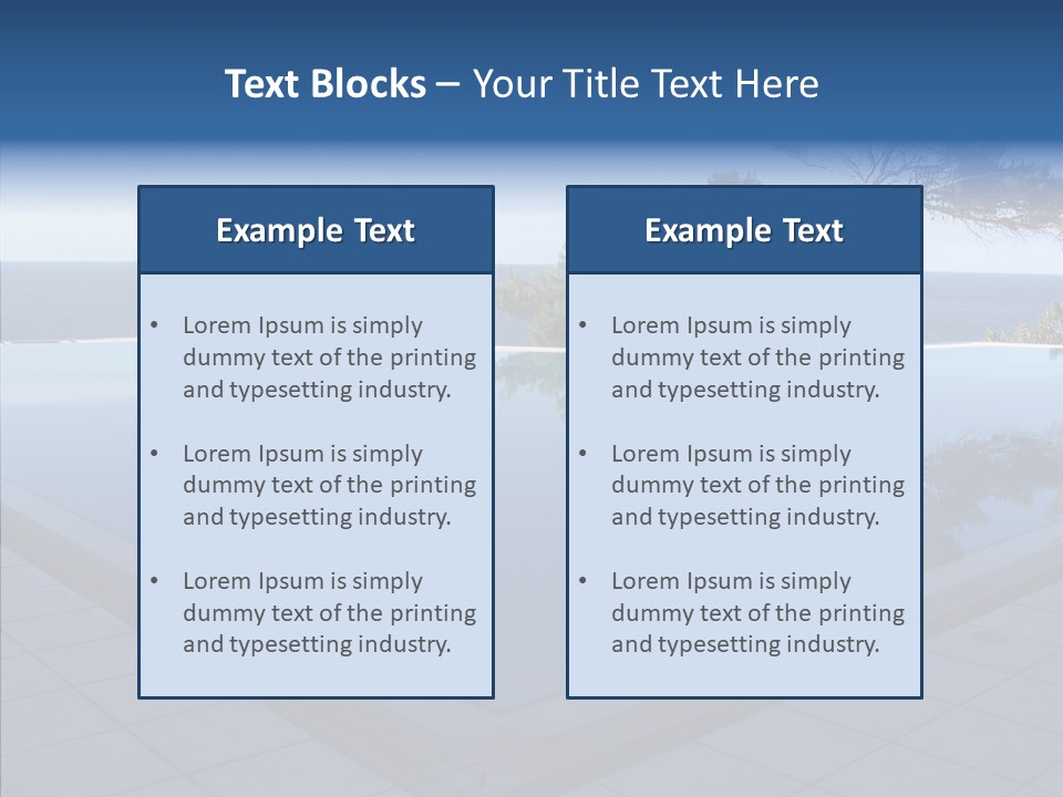 Planet Horizon Shore PowerPoint Template