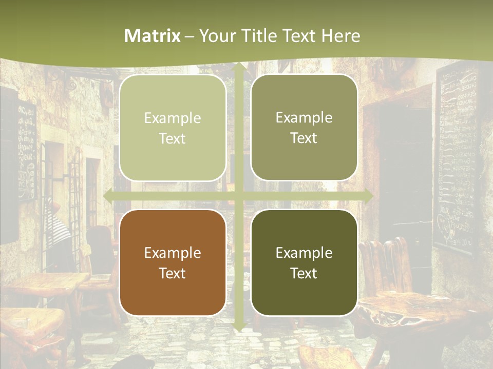 Alley Details House PowerPoint Template