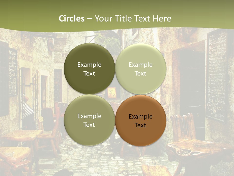Alley Details House PowerPoint Template