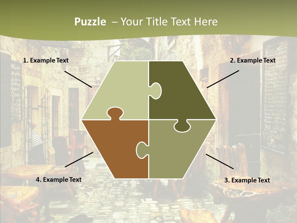 Alley Details House PowerPoint Template