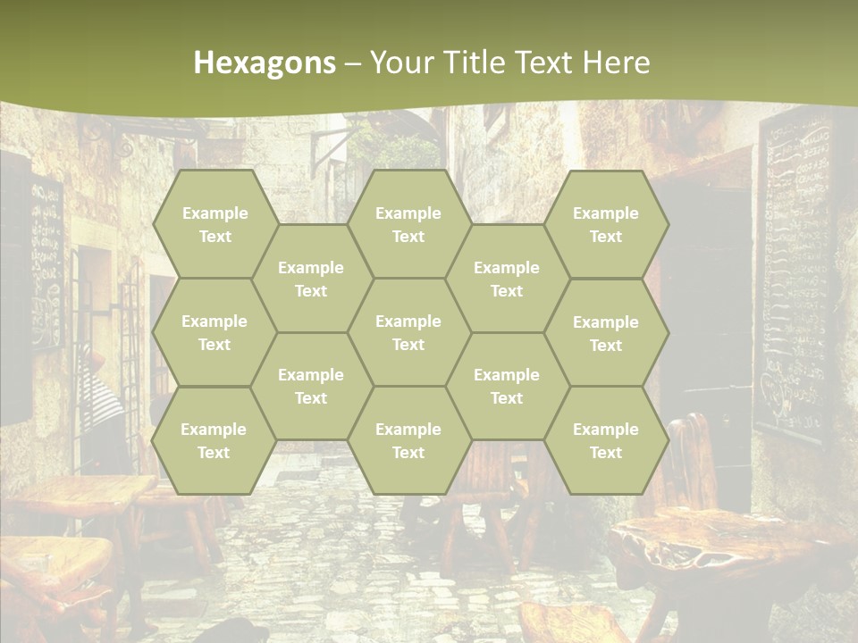 Alley Details House PowerPoint Template