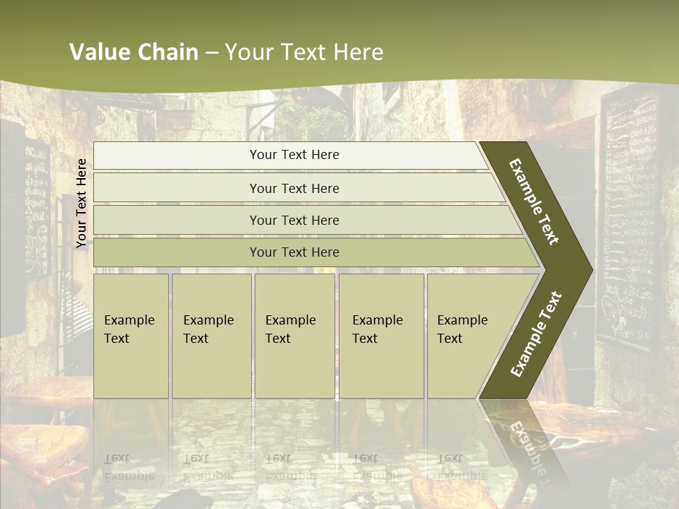 Alley Details House PowerPoint Template