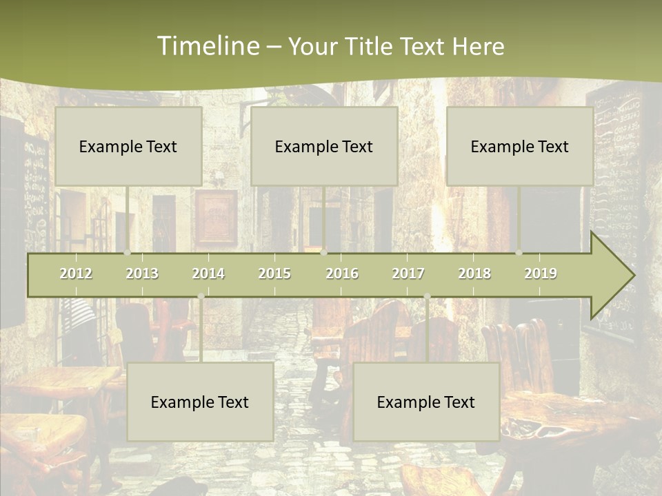 Alley Details House PowerPoint Template