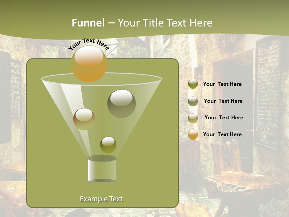 Alley Details House PowerPoint Template