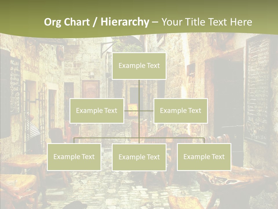 Alley Details House PowerPoint Template