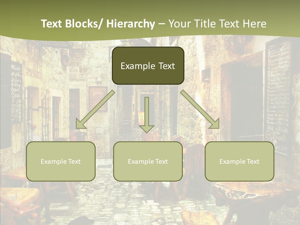 Alley Details House PowerPoint Template